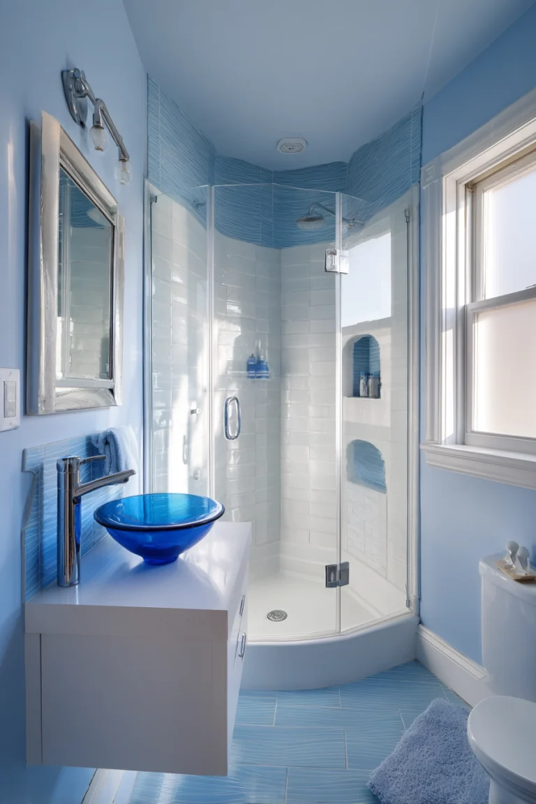 small blue bathroom ideas 1