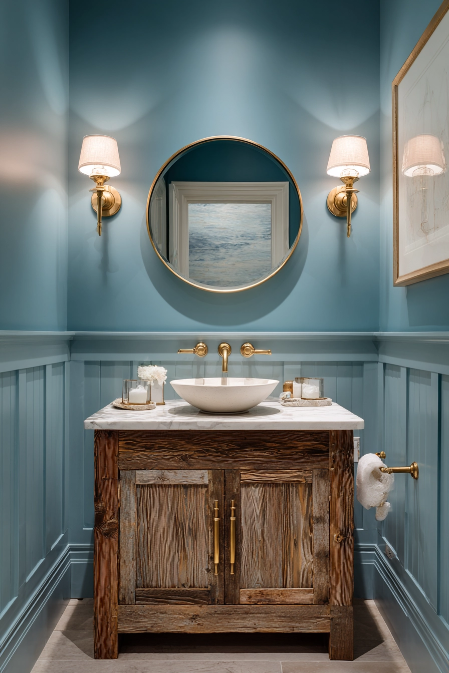 small blue bathroom ideas 10