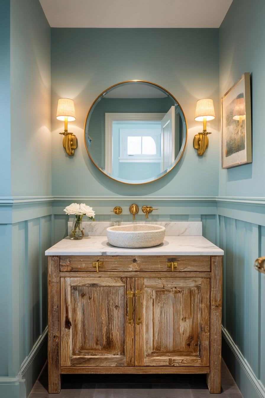 small blue bathroom ideas 12