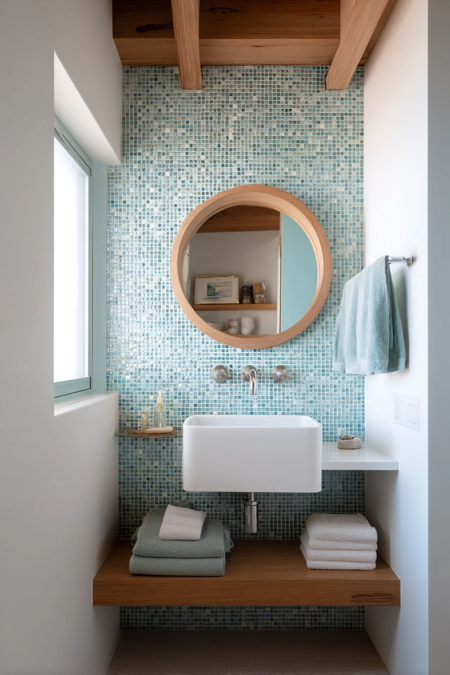 small blue bathroom ideas 13
