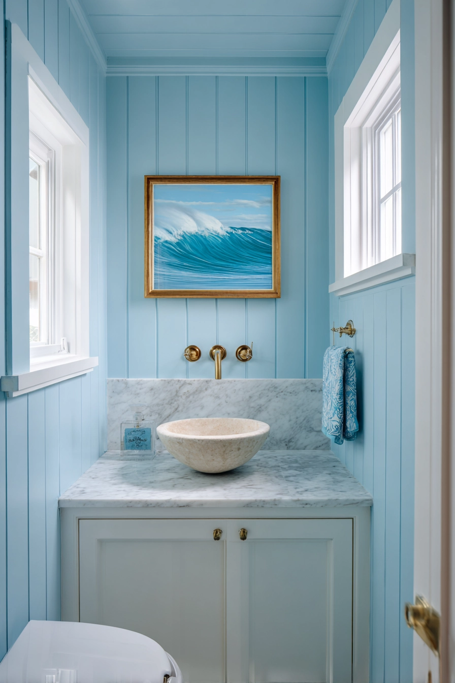 small blue bathroom ideas 18