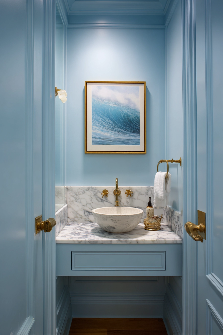 small blue bathroom ideas 20
