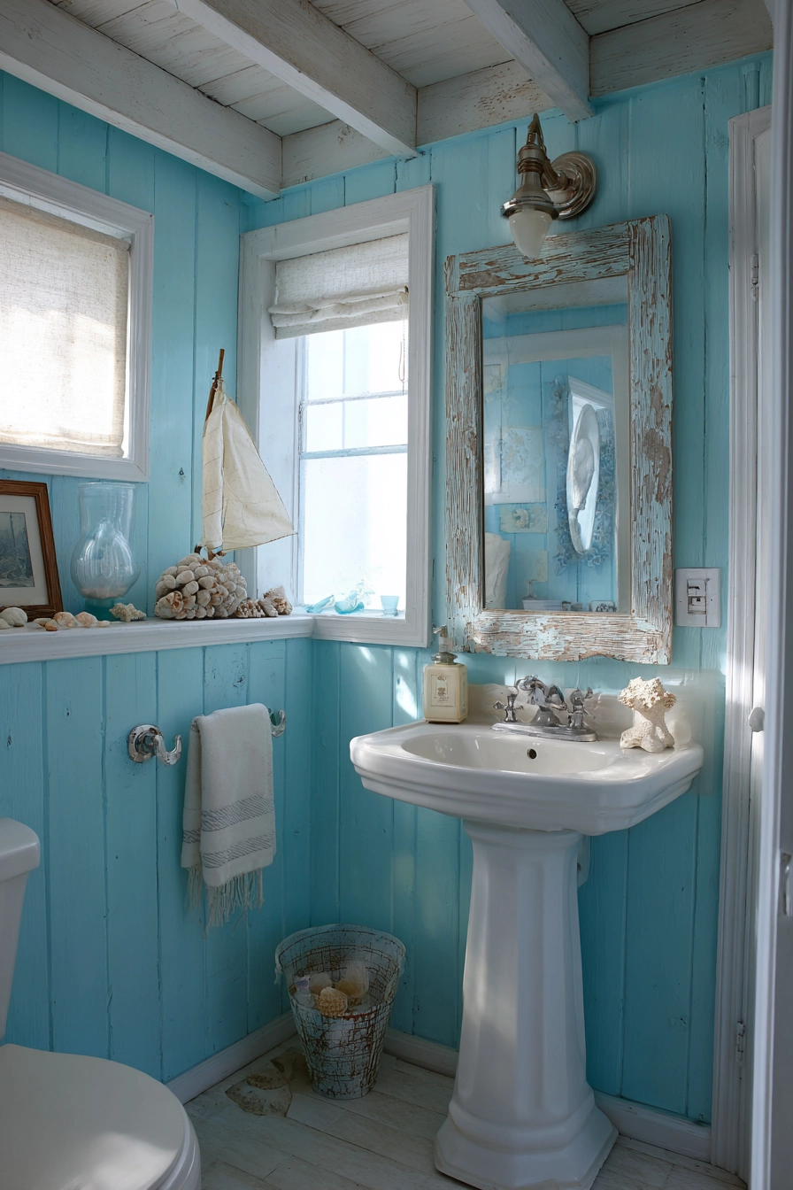 small blue bathroom ideas 25