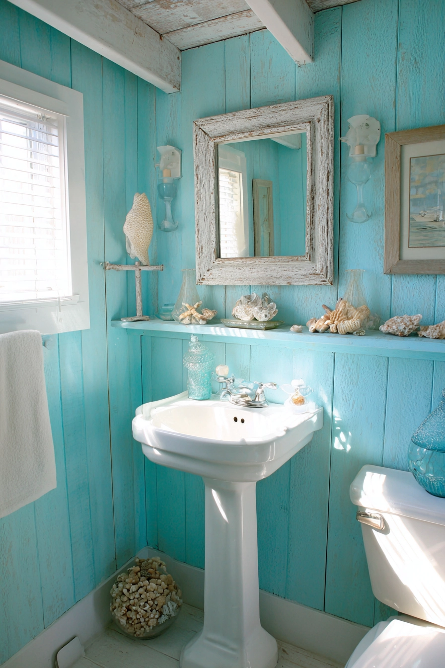 small blue bathroom ideas 26