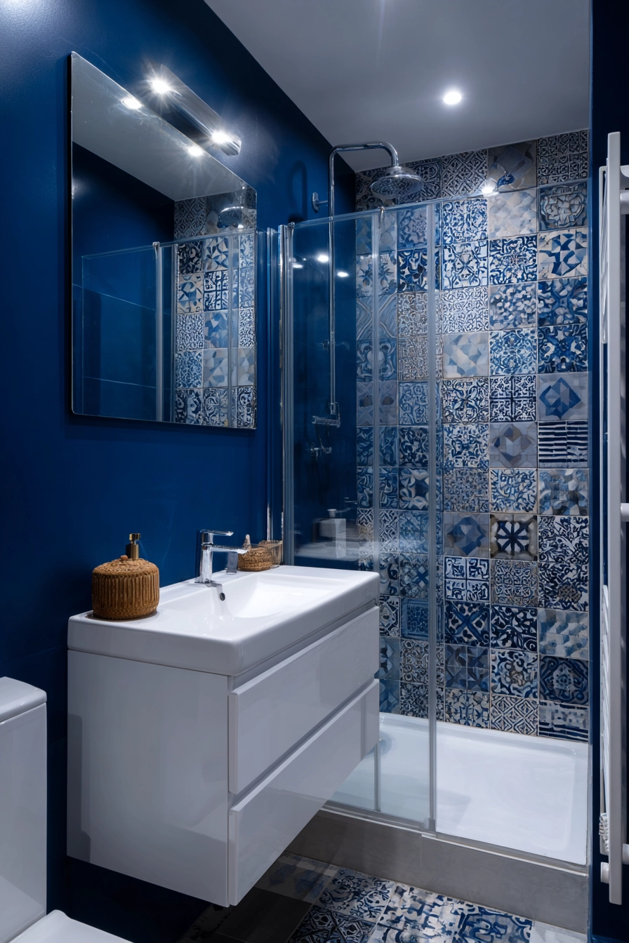 small blue bathroom ideas 29