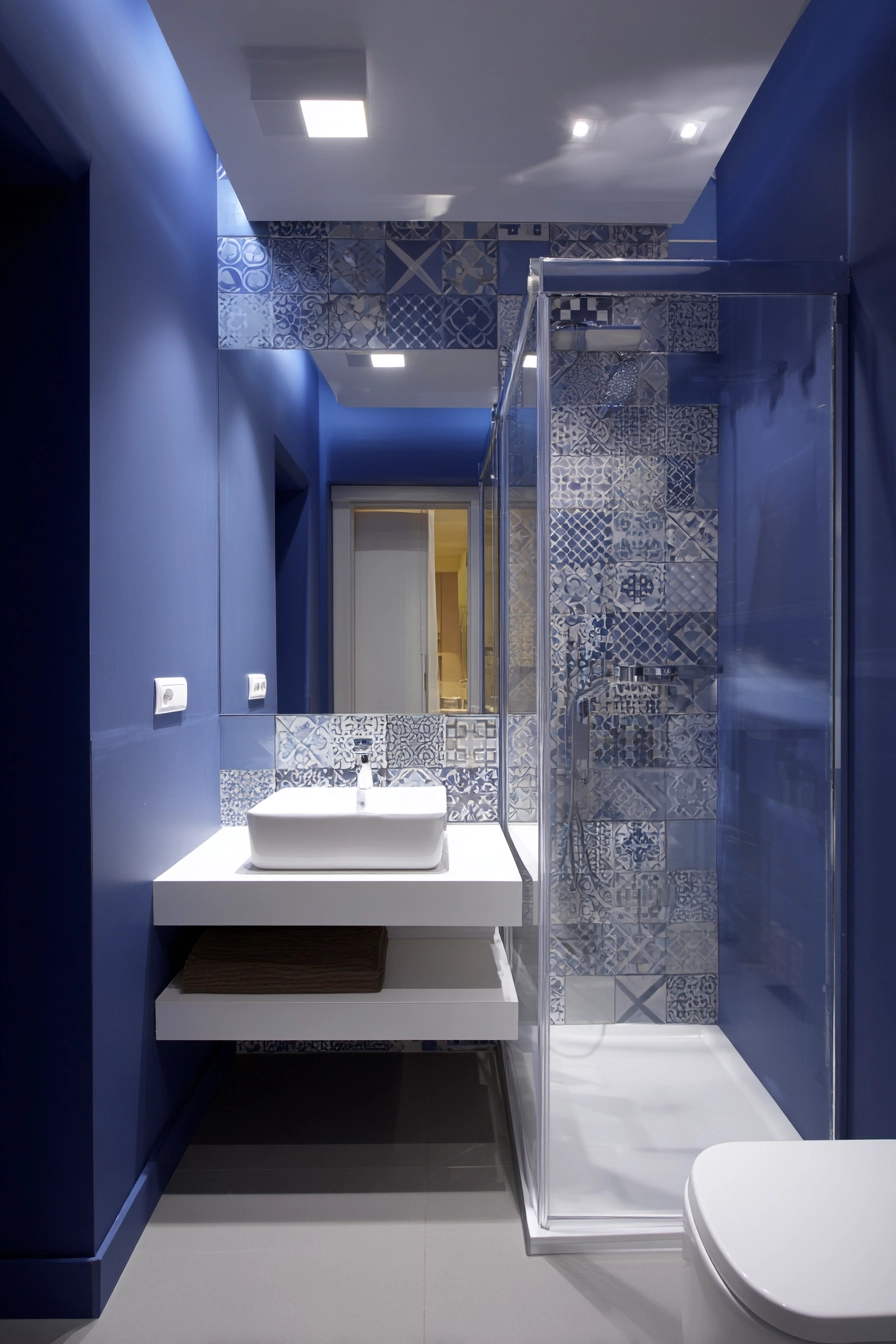 small blue bathroom ideas 31