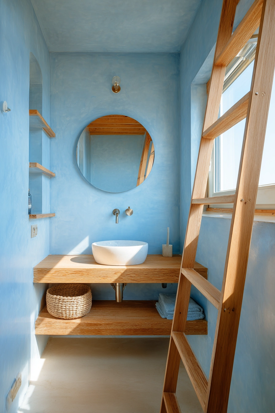 small blue bathroom ideas 34