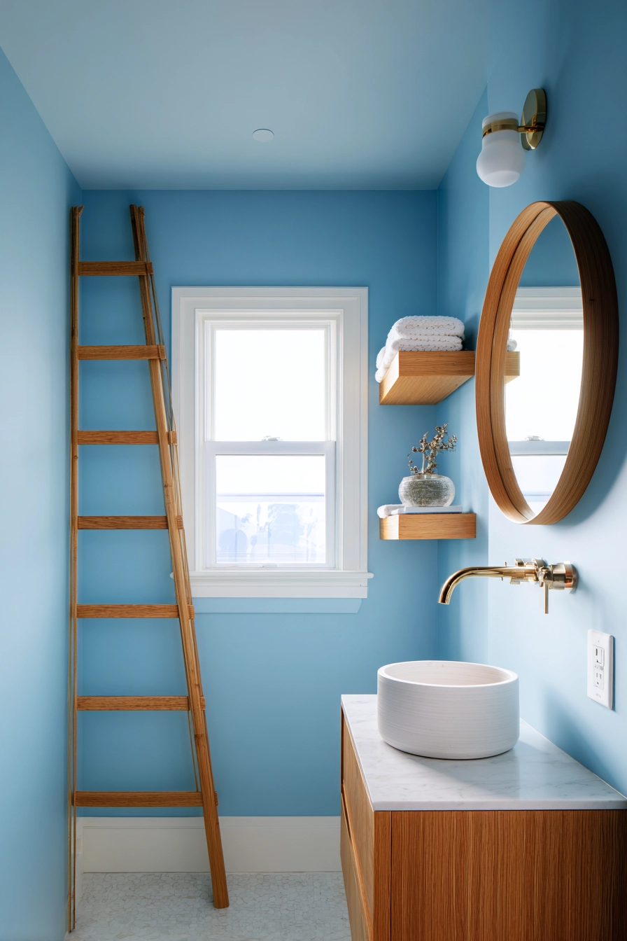small blue bathroom ideas 36