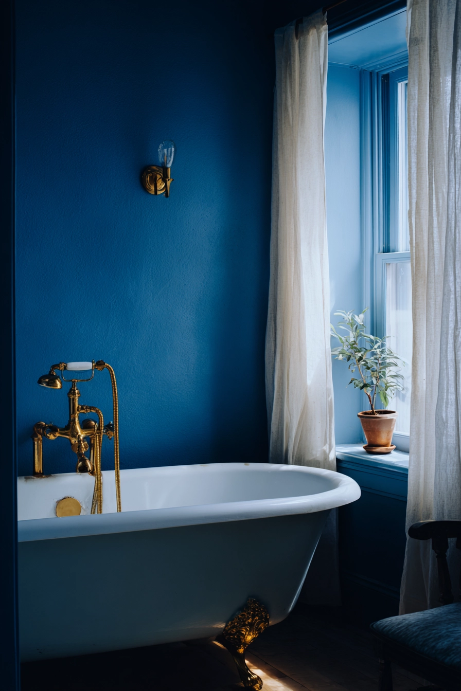 small blue bathroom ideas 6