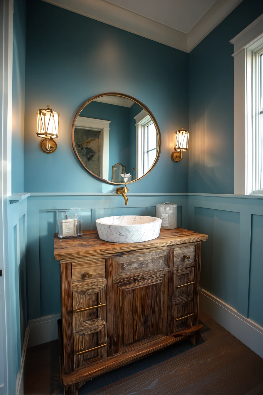 small blue bathroom ideas 9