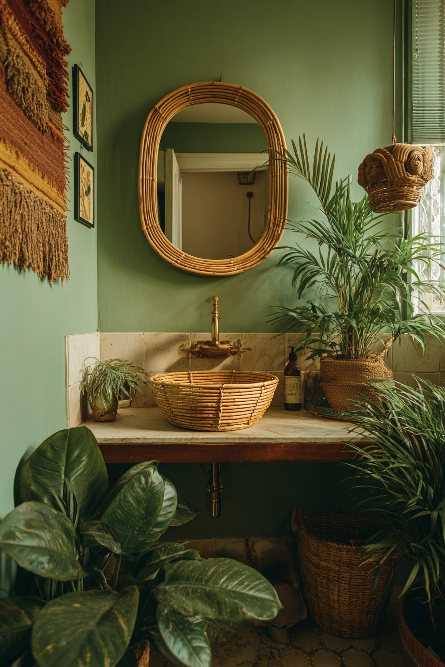 small boho bathroom ideas 24