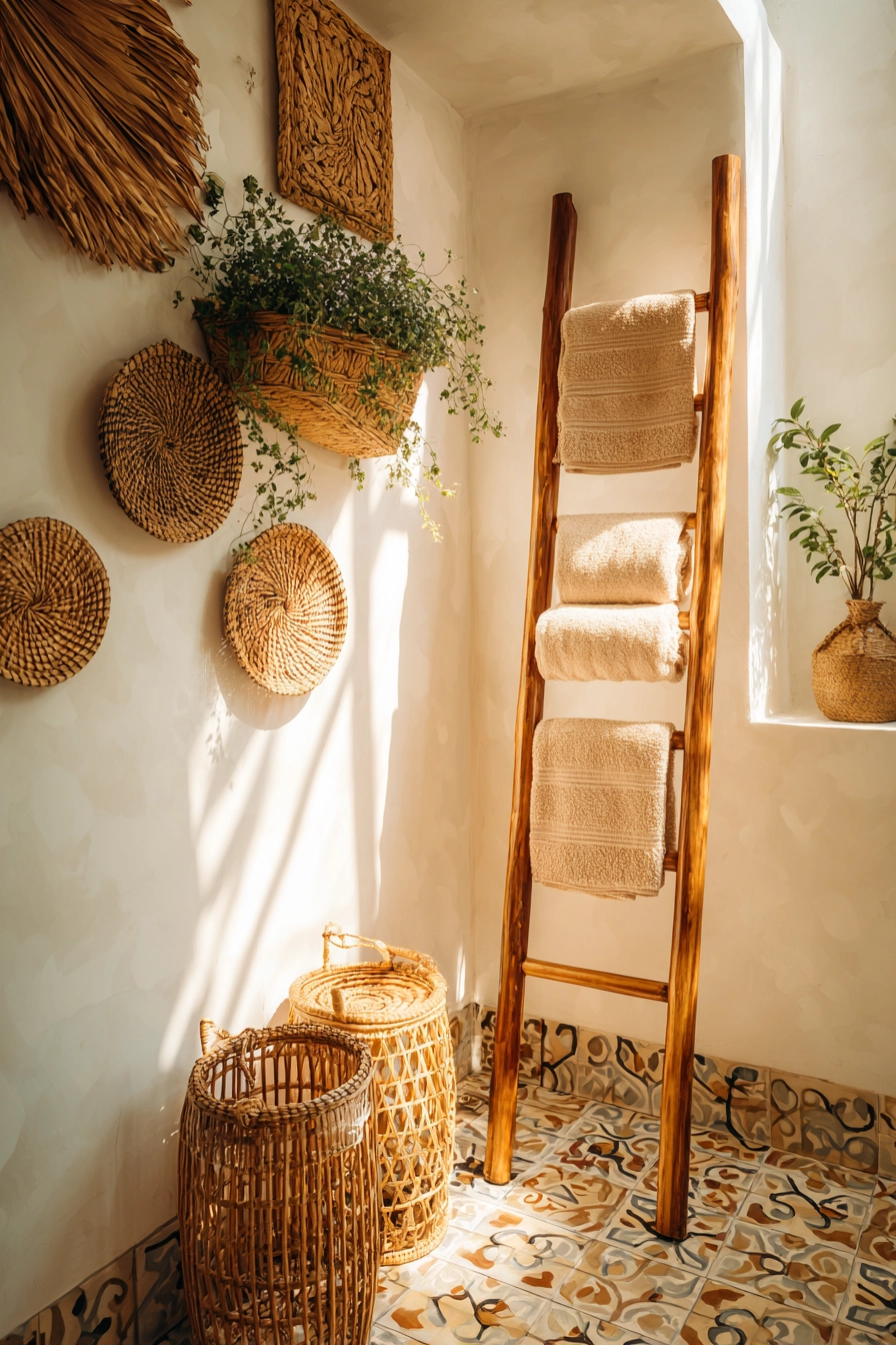 small boho bathroom ideas 25