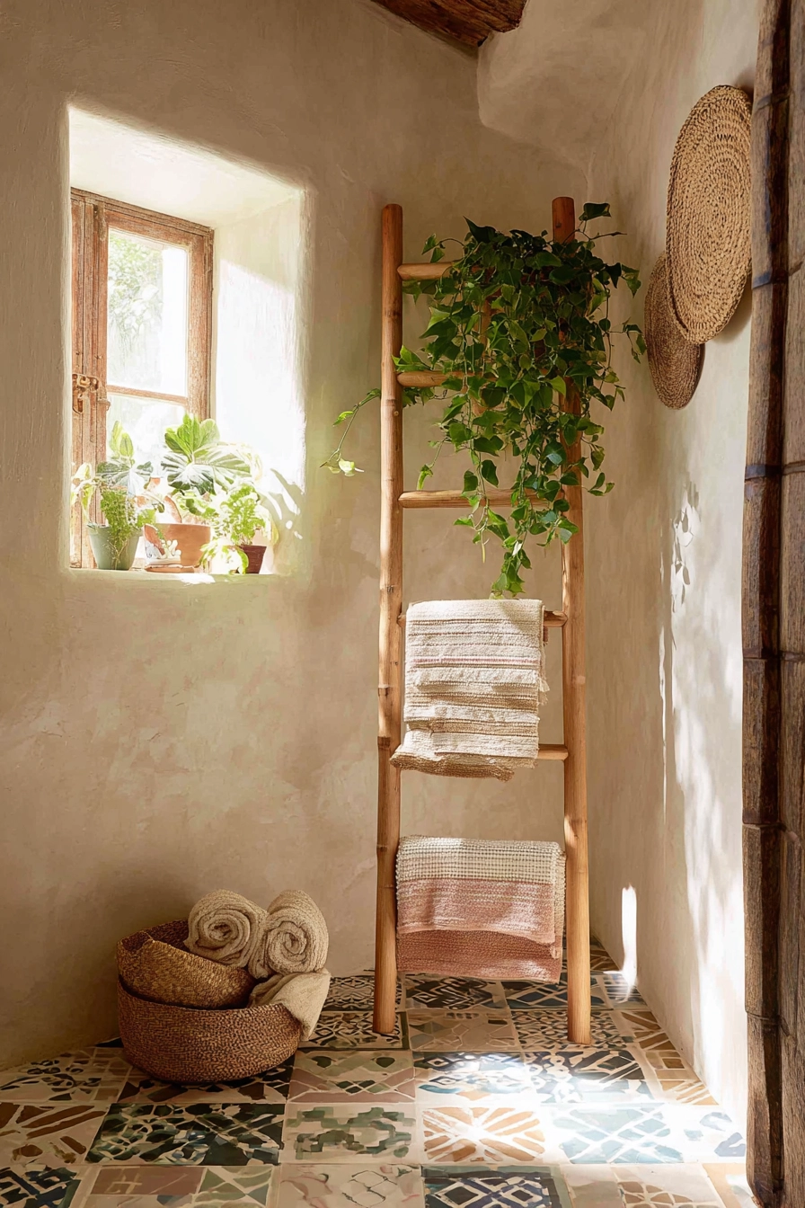 small boho bathroom ideas 28