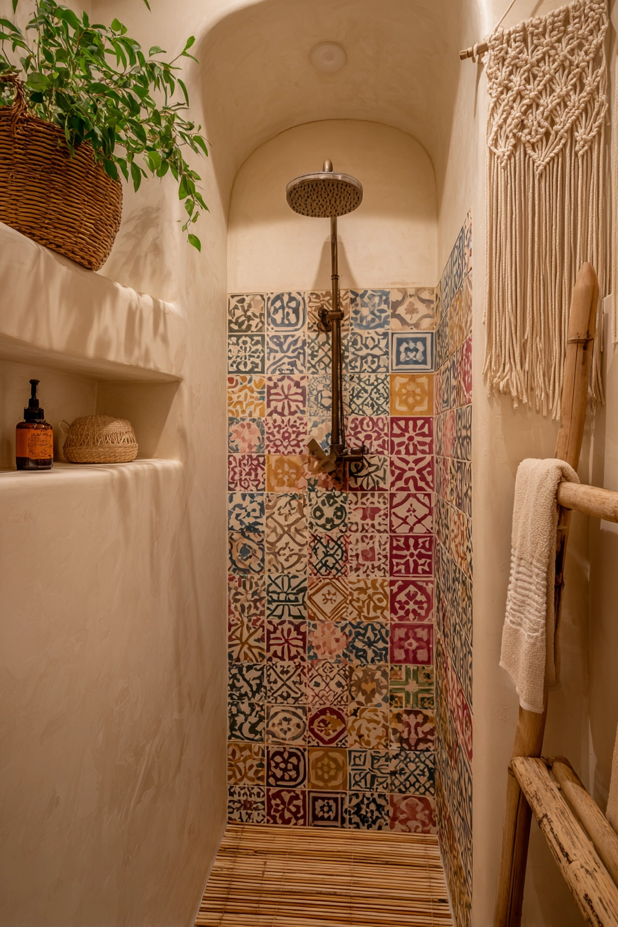 small boho bathroom ideas 29