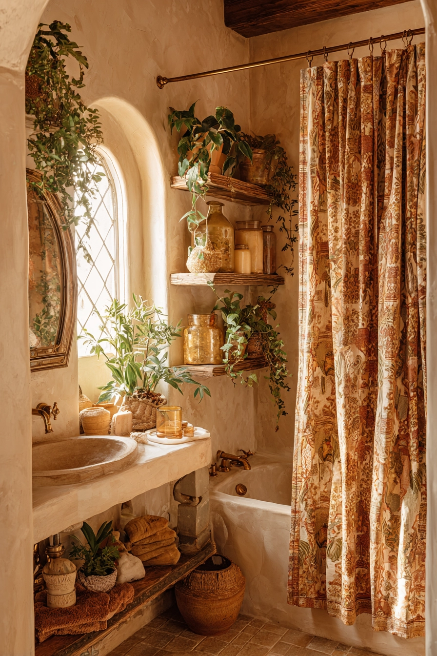 small boho bathroom ideas 7