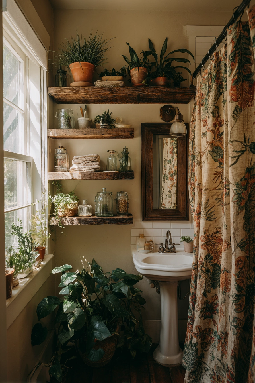 small boho bathroom ideas 8