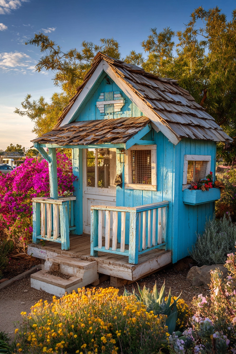 small chicken coop ideas 14