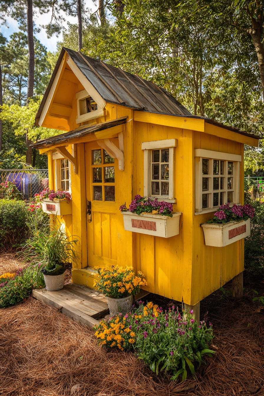 small chicken coop ideas 33