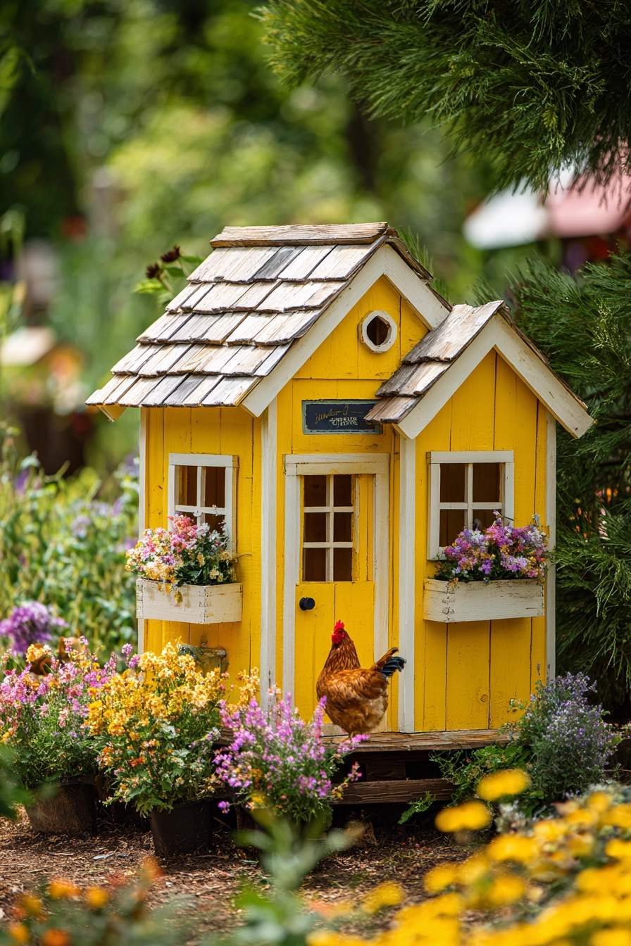 small chicken coop ideas 35