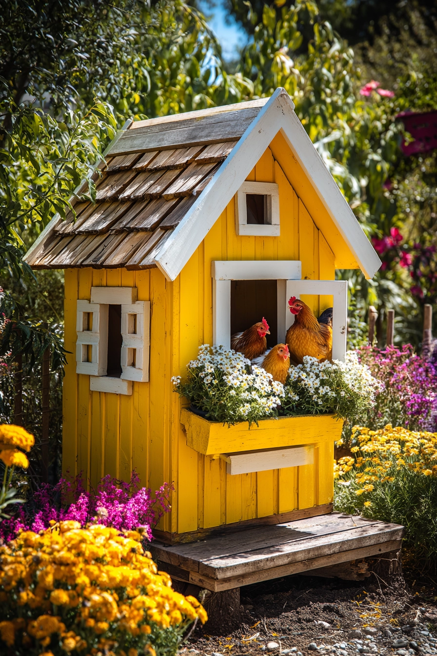 small chicken coop ideas 36