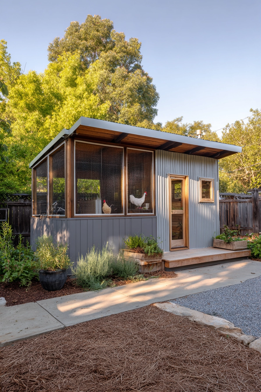 small chicken coop ideas 9