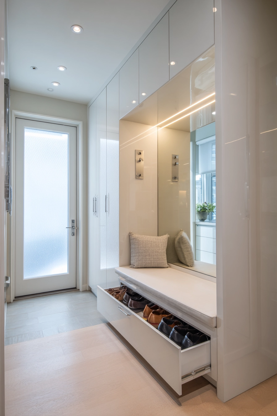 small entry closet ideas 13