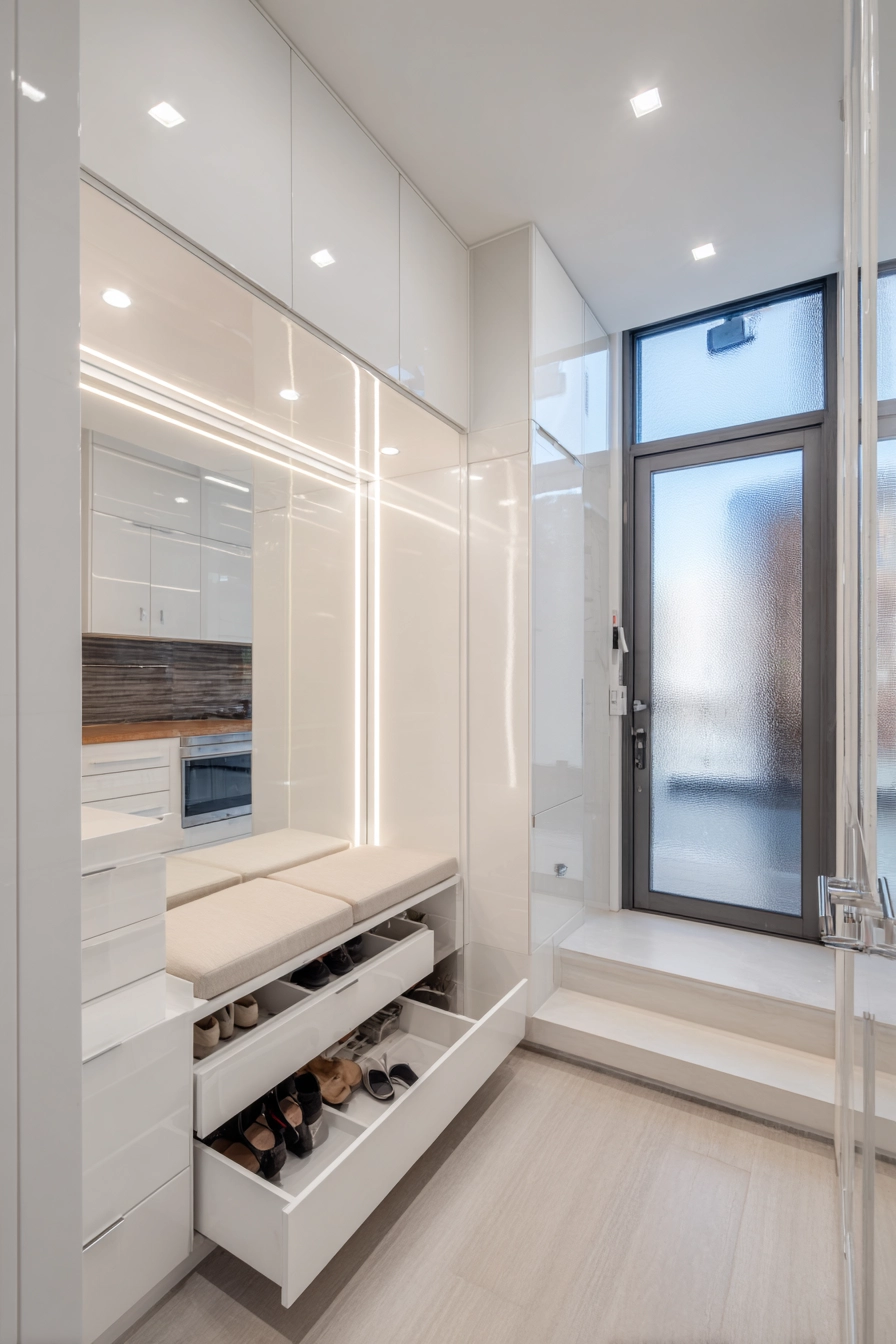 small entry closet ideas 14