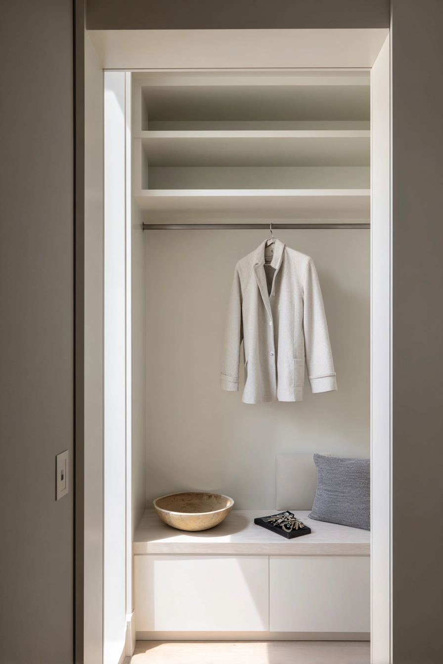 small entry closet ideas 31