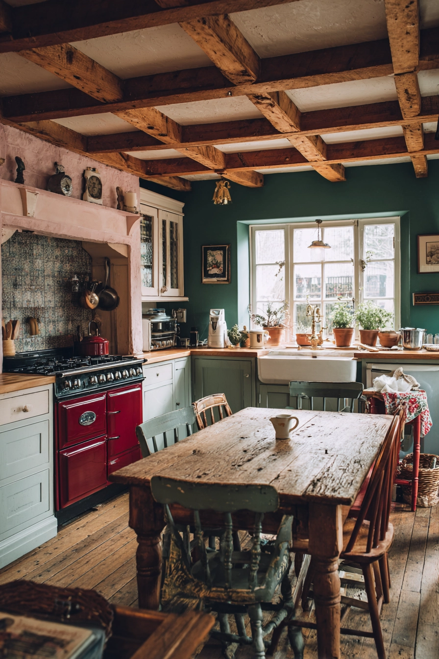 small farmhouse kitchen ideas 14