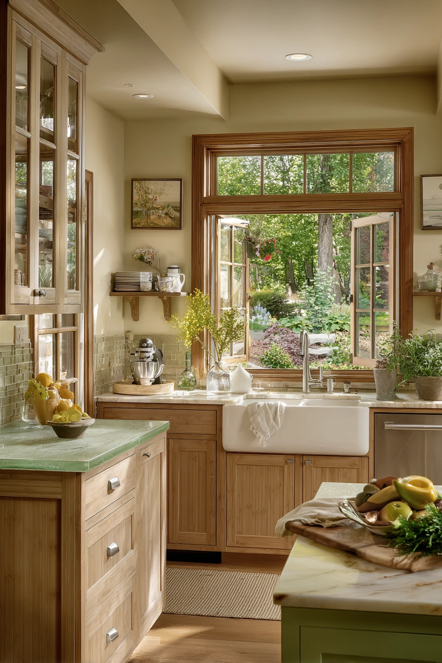 small farmhouse kitchen ideas 25