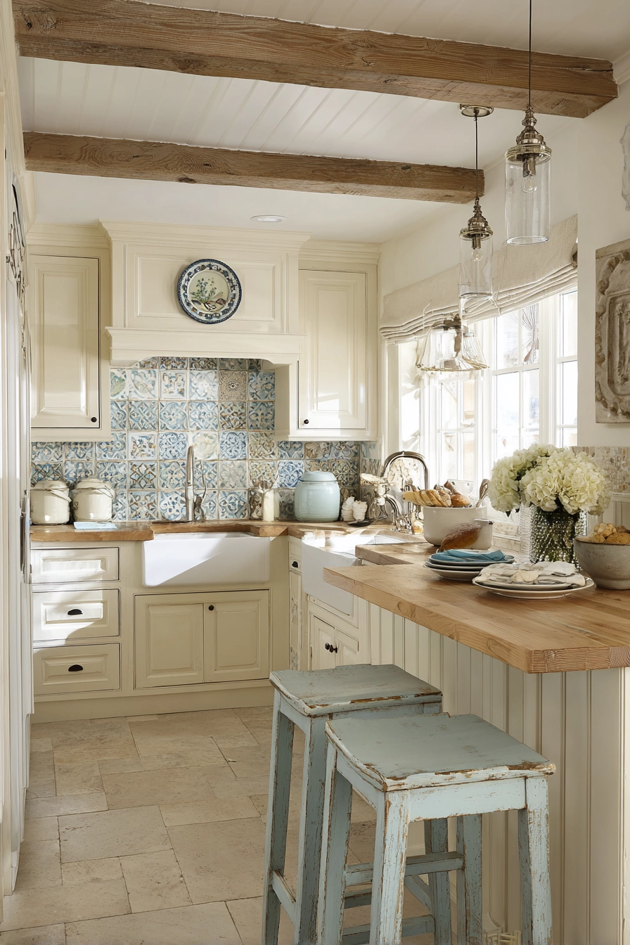 small farmhouse kitchen ideas 7