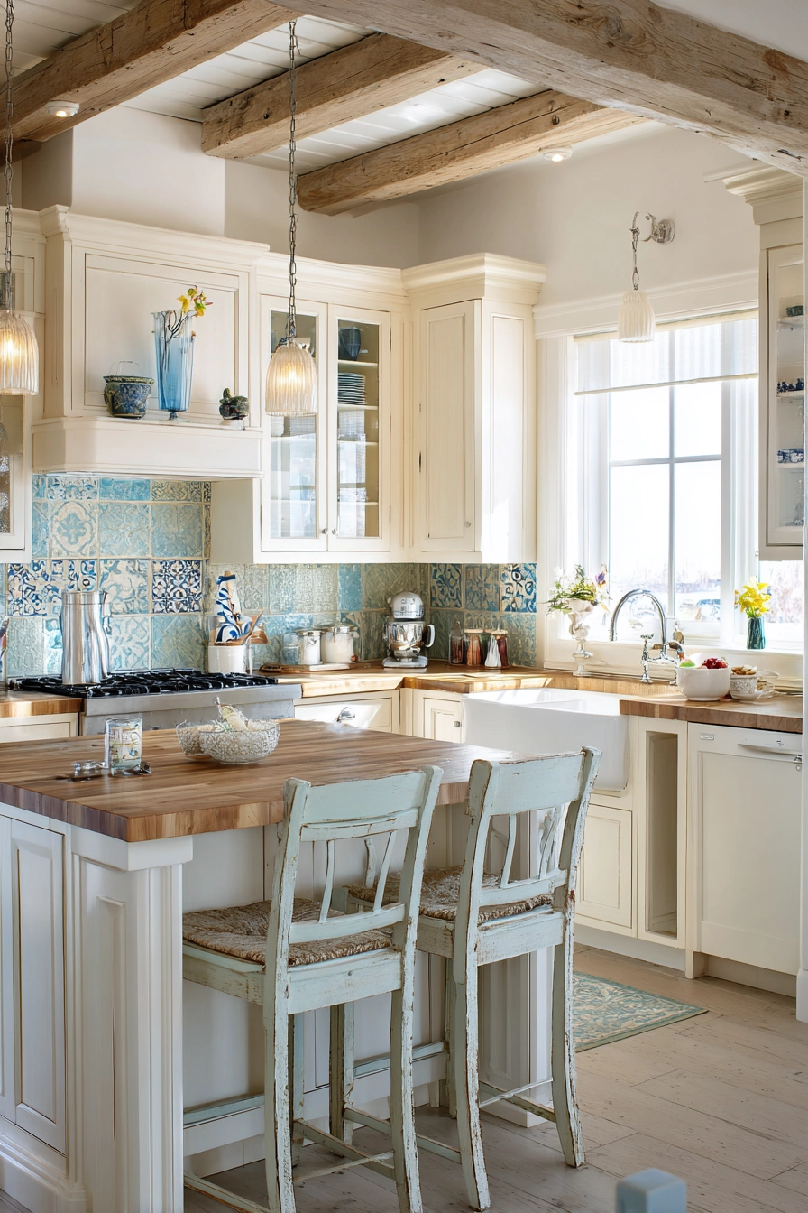 small farmhouse kitchen ideas 8