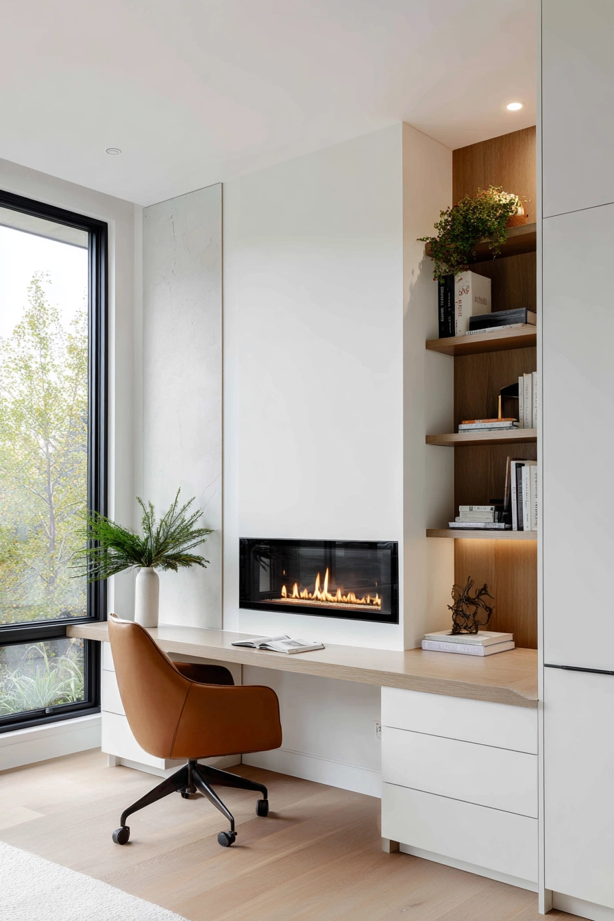 small fireplace ideas 22