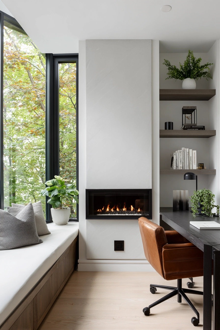 small fireplace ideas 24