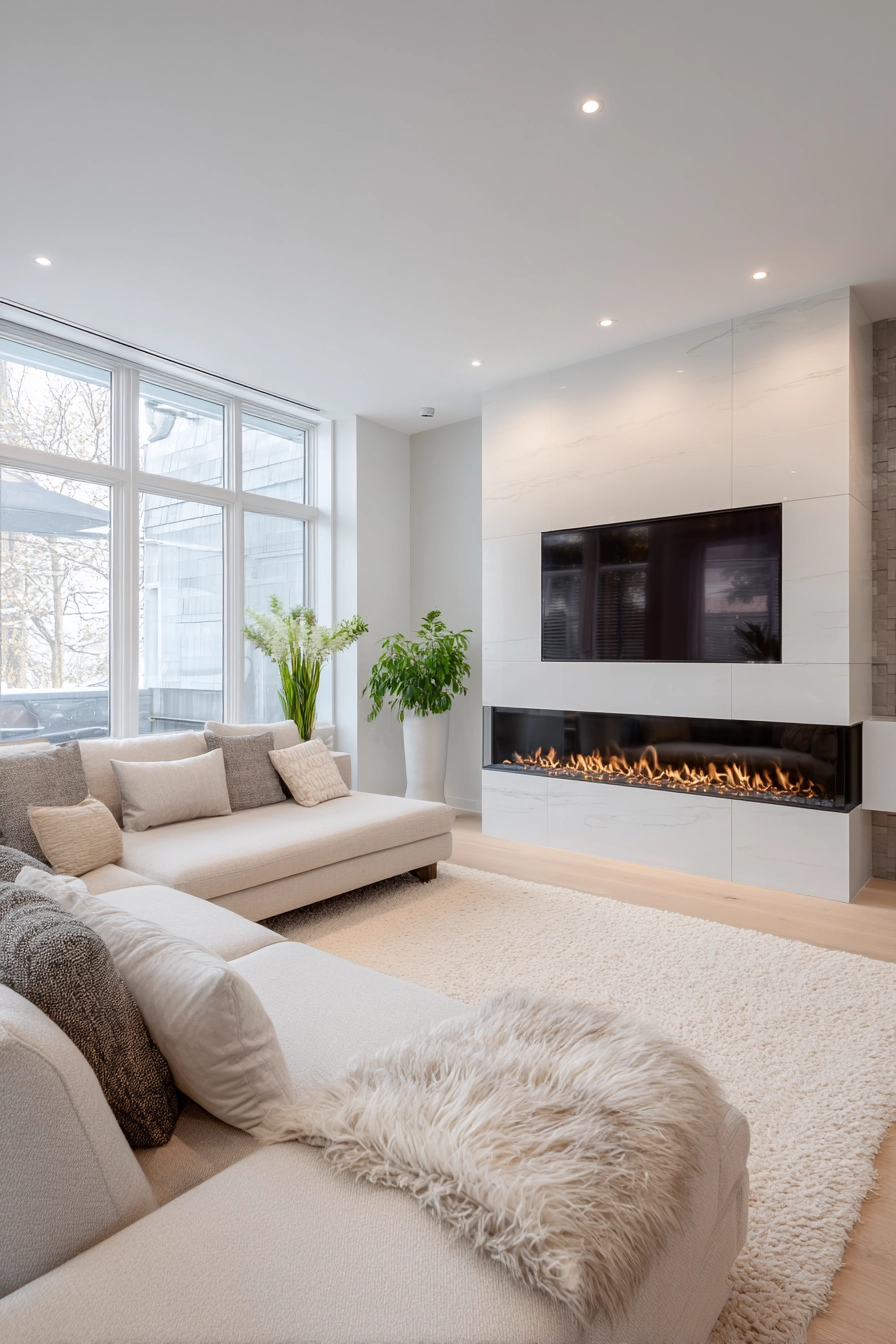 small fireplace ideas 34