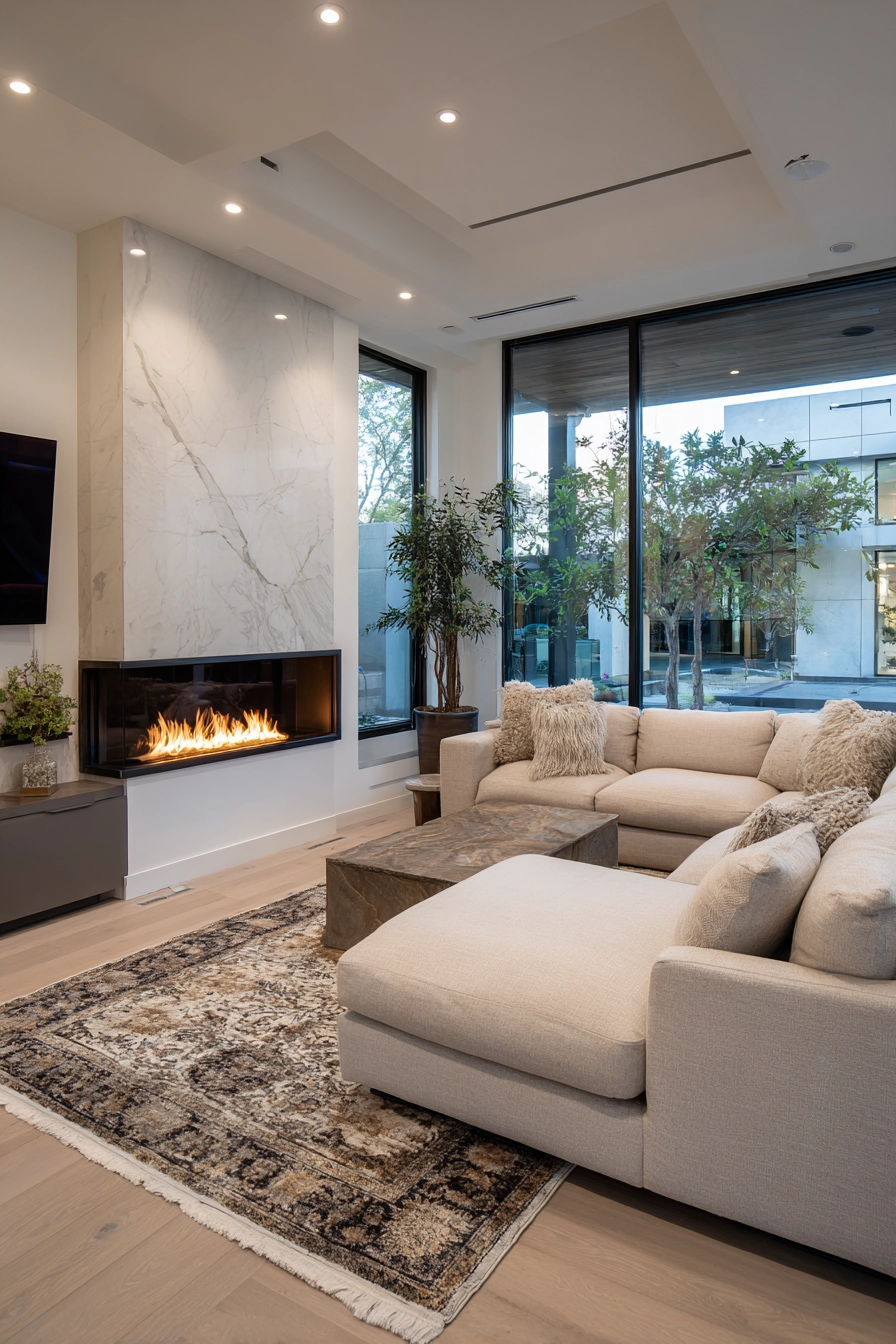 small fireplace ideas 35