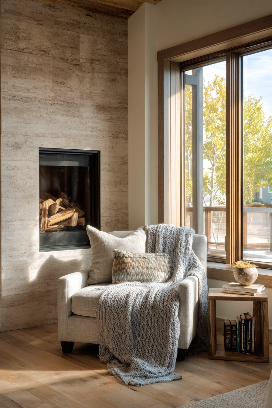 small fireplace ideas 38