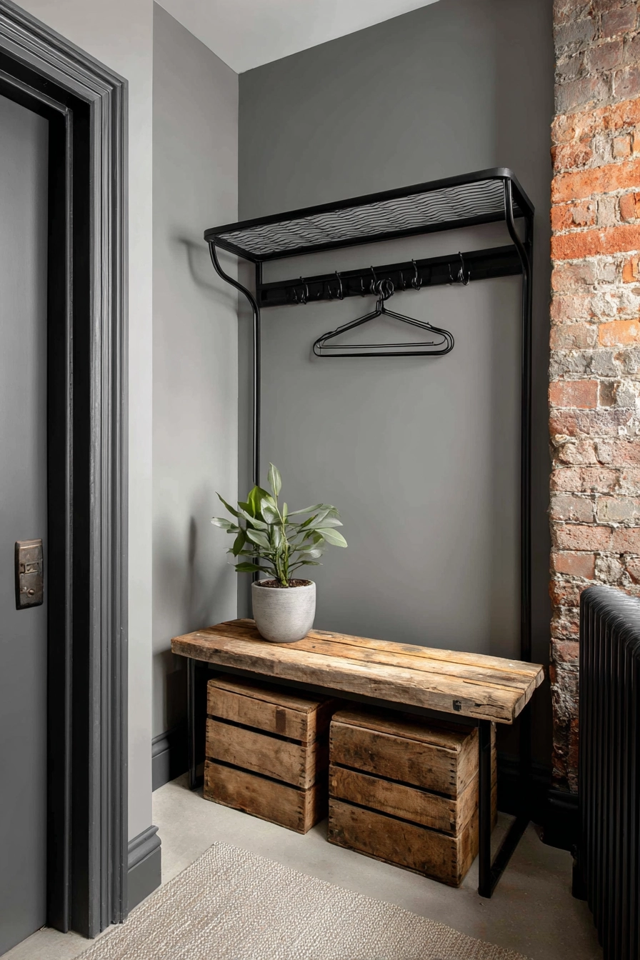 small hallway storage ideas 10