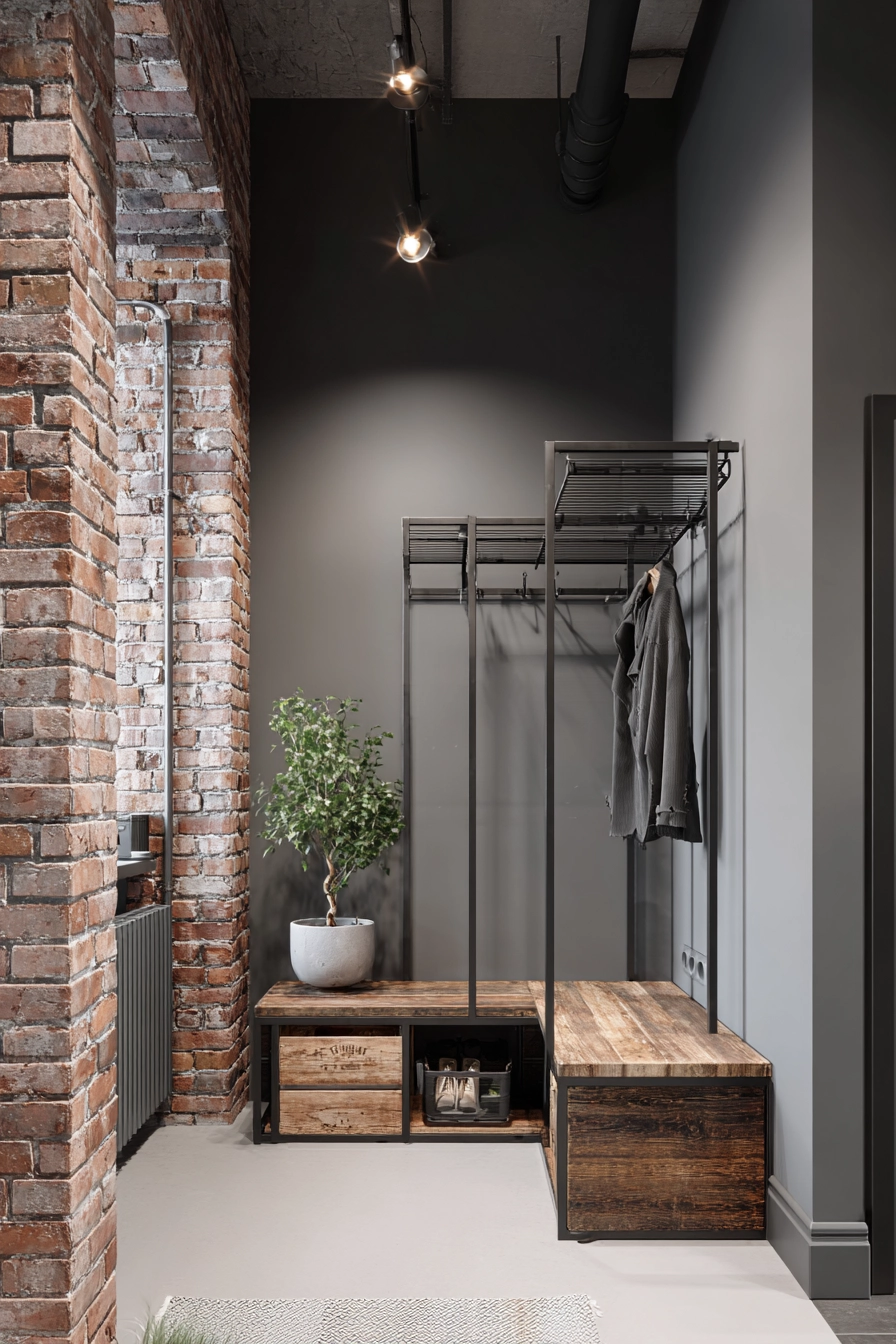 small hallway storage ideas 12