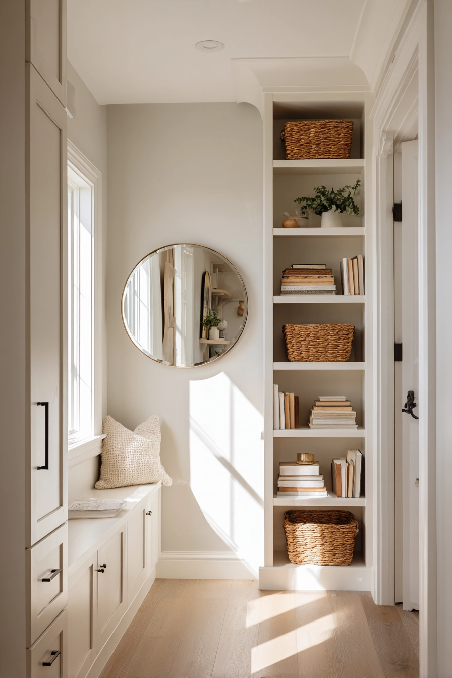 small hallway storage ideas 13