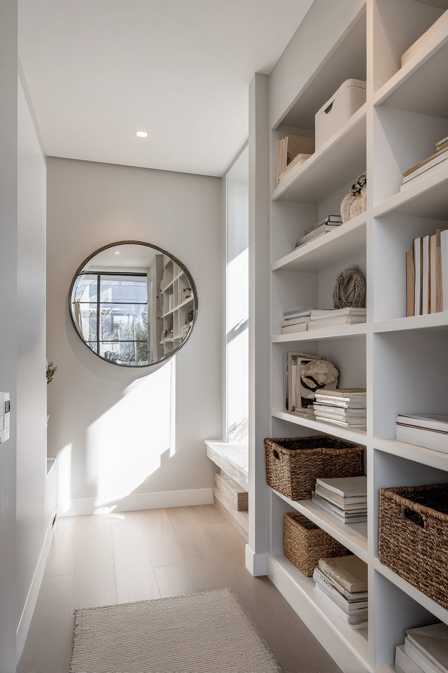 small hallway storage ideas 16