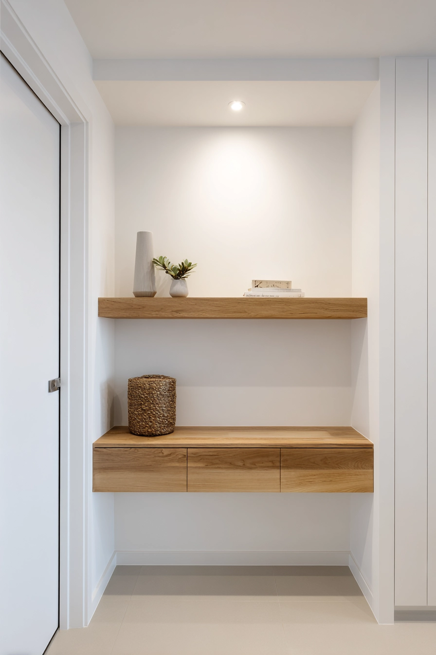small hallway storage ideas 22