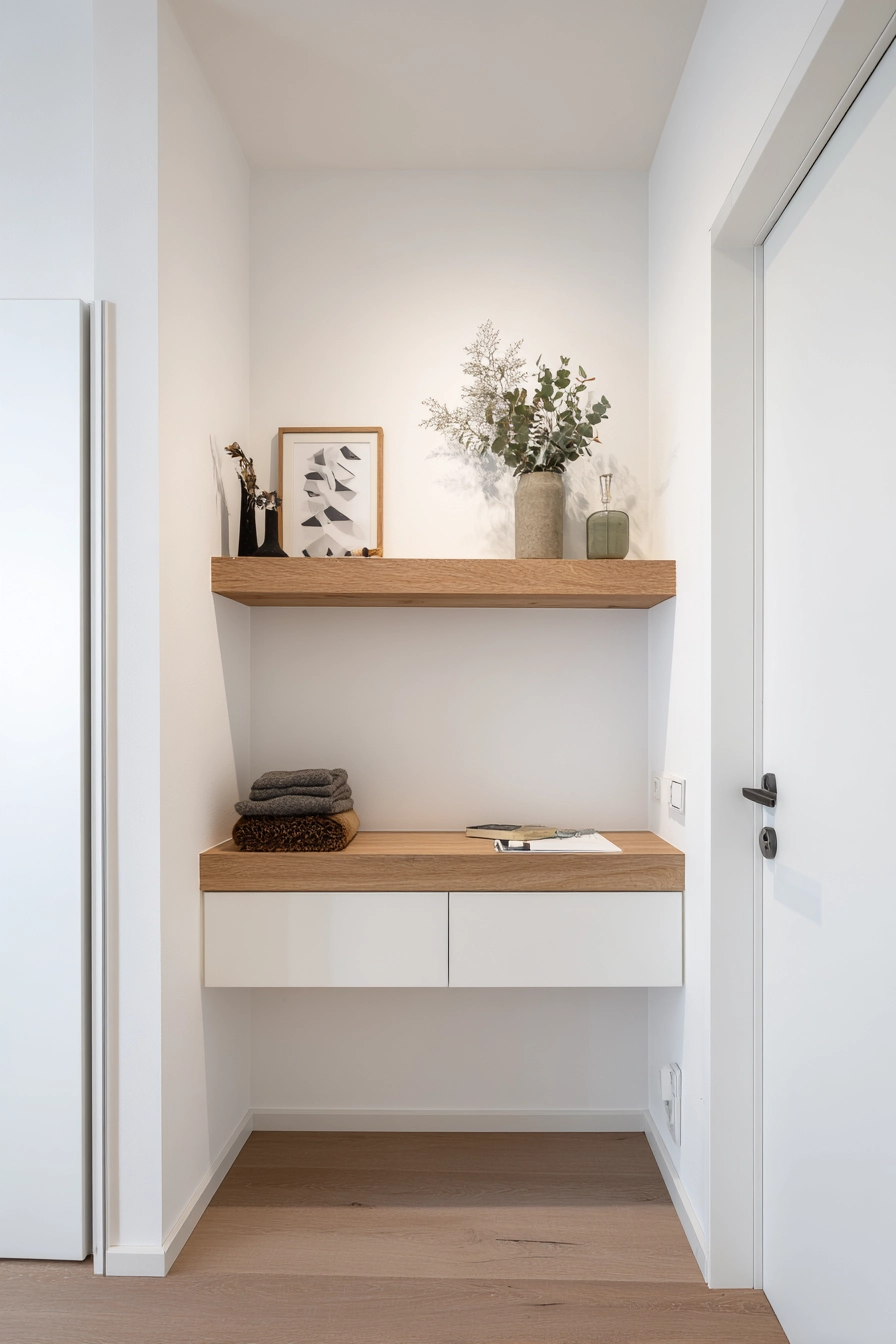 small hallway storage ideas 23