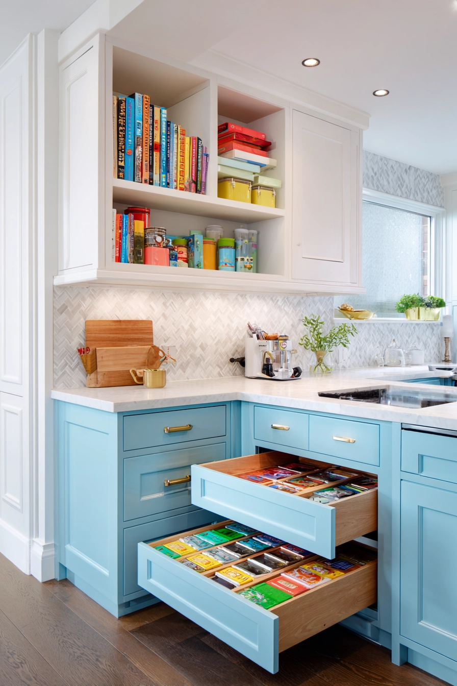 small kitchen organization ideas 13