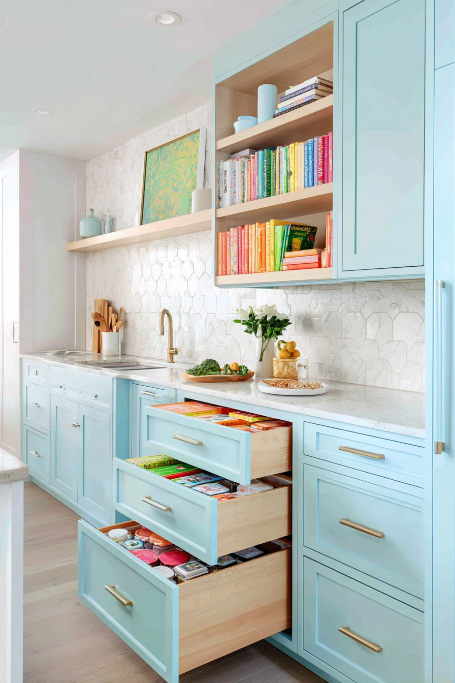 small kitchen organization ideas 16