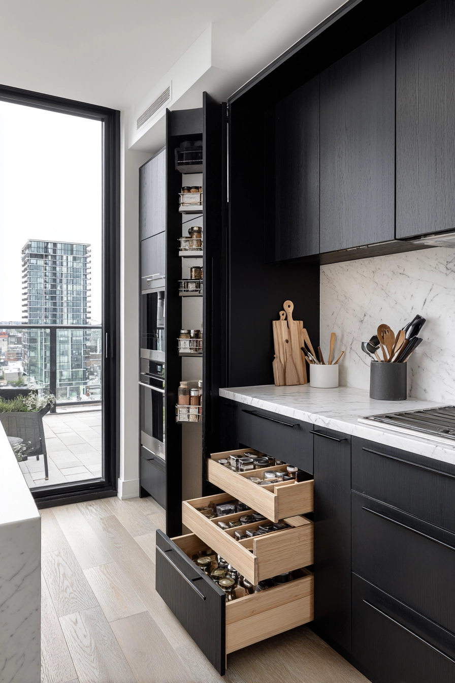 small kitchen organization ideas 17