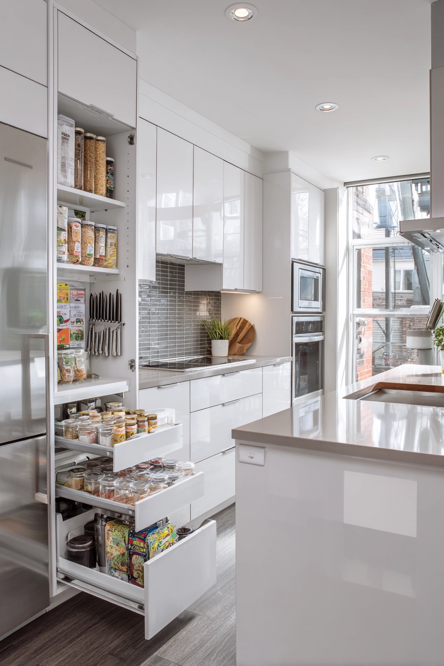 small kitchen organization ideas 25