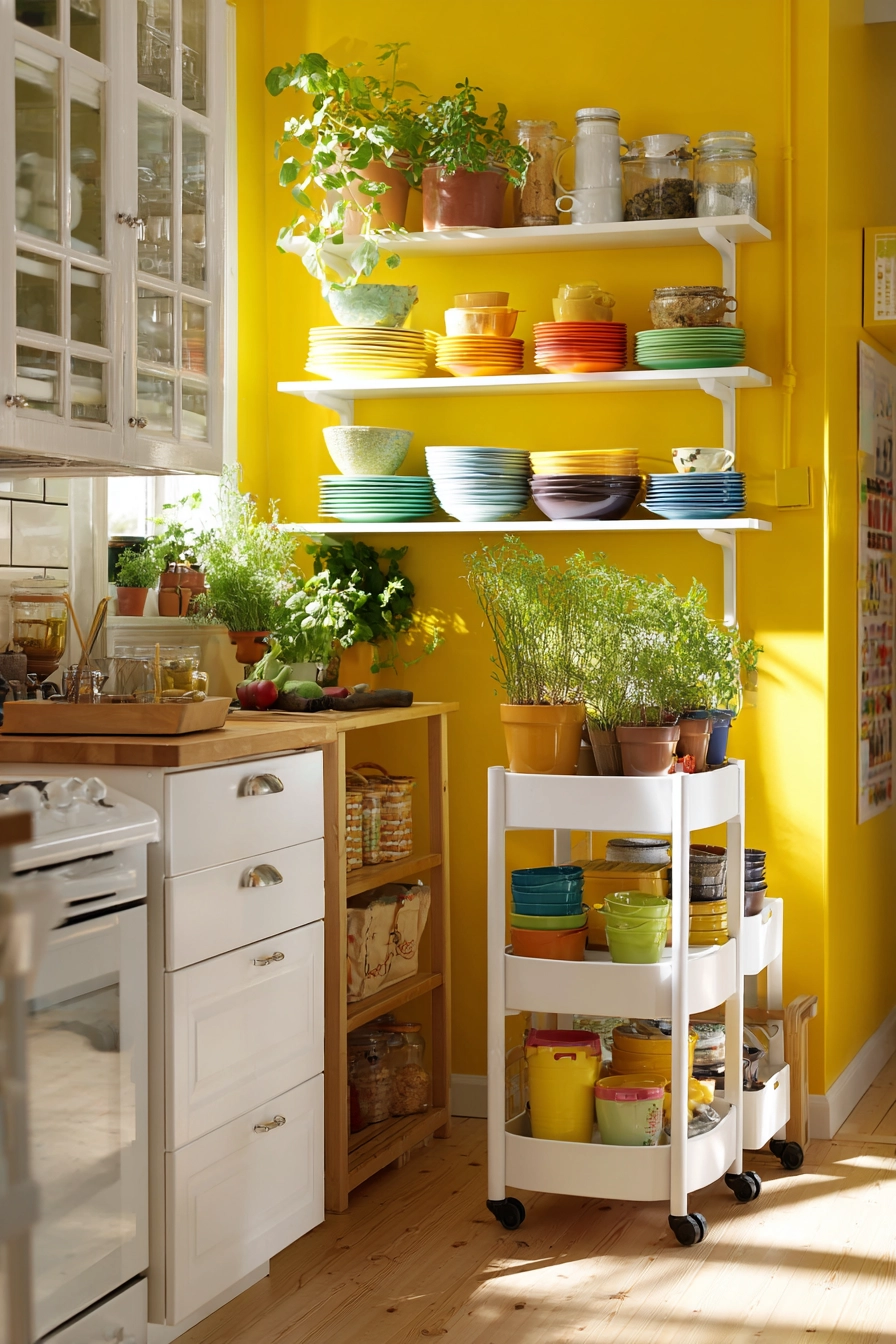 small kitchen organization ideas 29