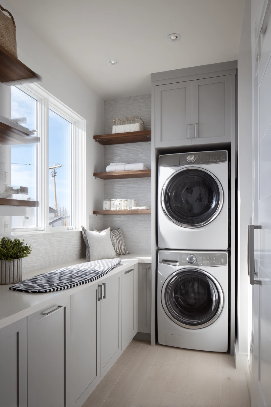 small laundry room ideas 37