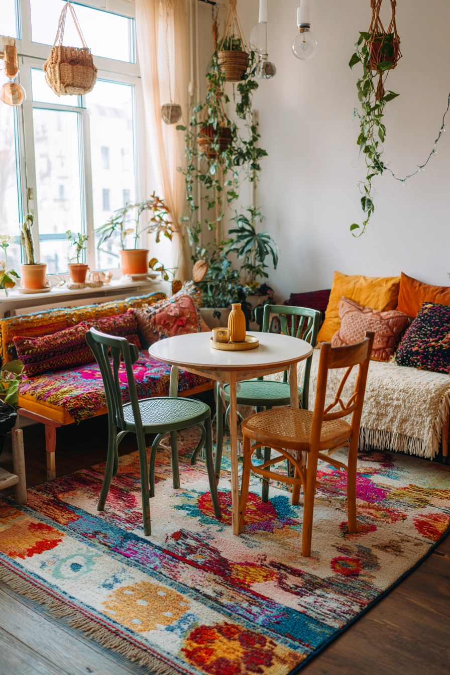 small living room ideas with dining area 16